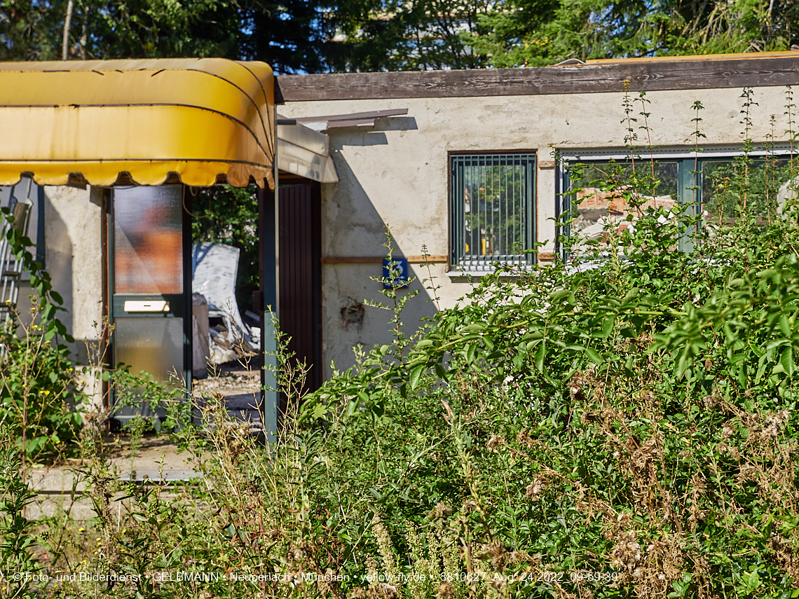 24.08.2022 - Baustelle an der Niederalmstraße 16 und Hugo-Lang-Bogen 13 in Neuperlach-Trudering